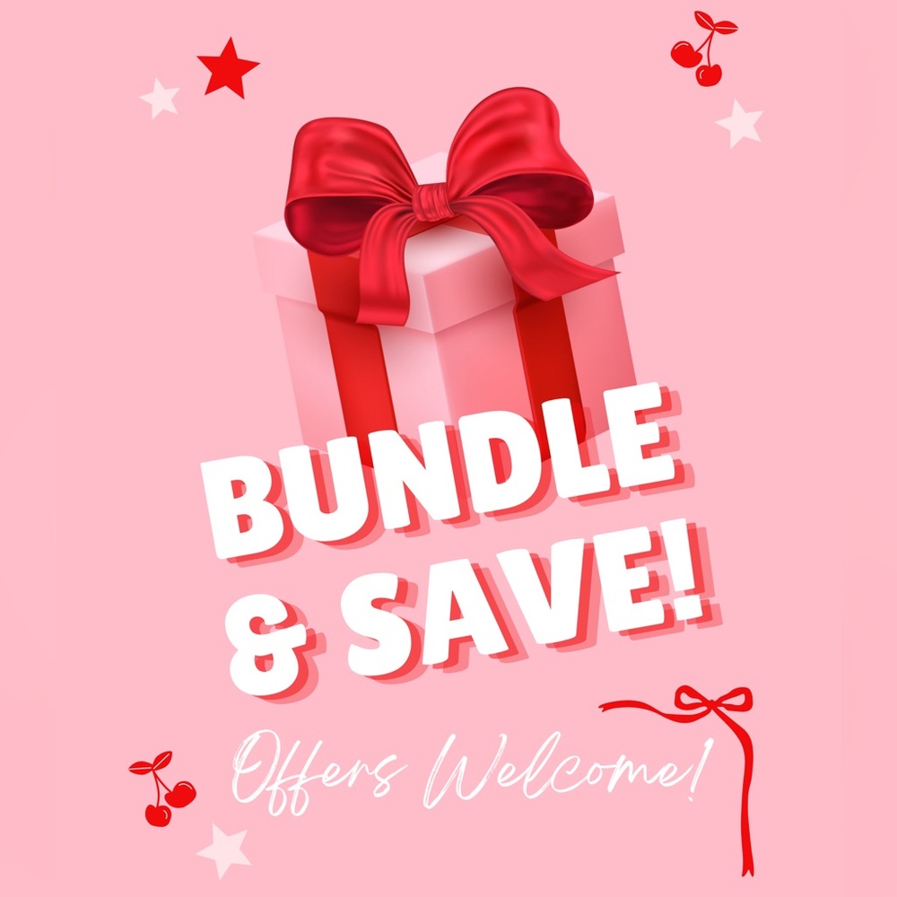 Bundle & Save! Offers welcome!